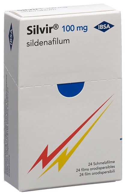 Silvir 100 mg, film orodispersibile