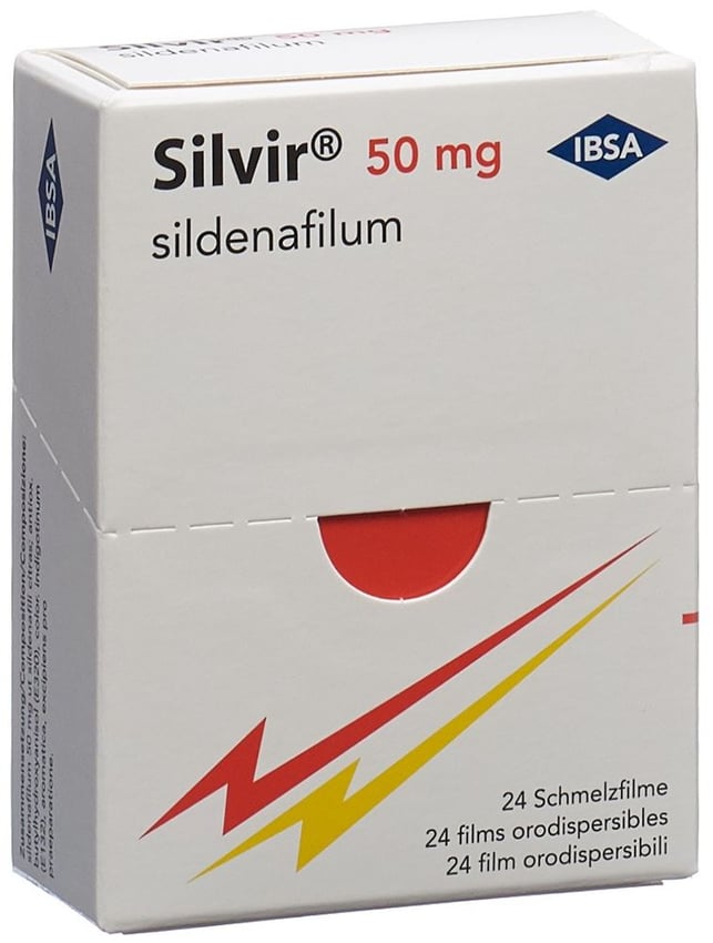 Silvir 100 mg, film orodispersibile