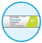 Praluent 75 mg, solution pour injection dans un stylo pré-rempli