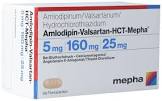 AMLODIPIN VALSARTAN HCT Mepha 5/160/25 98 pce