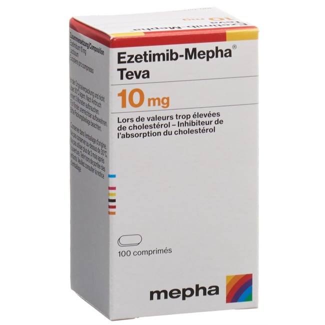 EZETIMIB Mepha Teva cpr 10 mg 28 pce