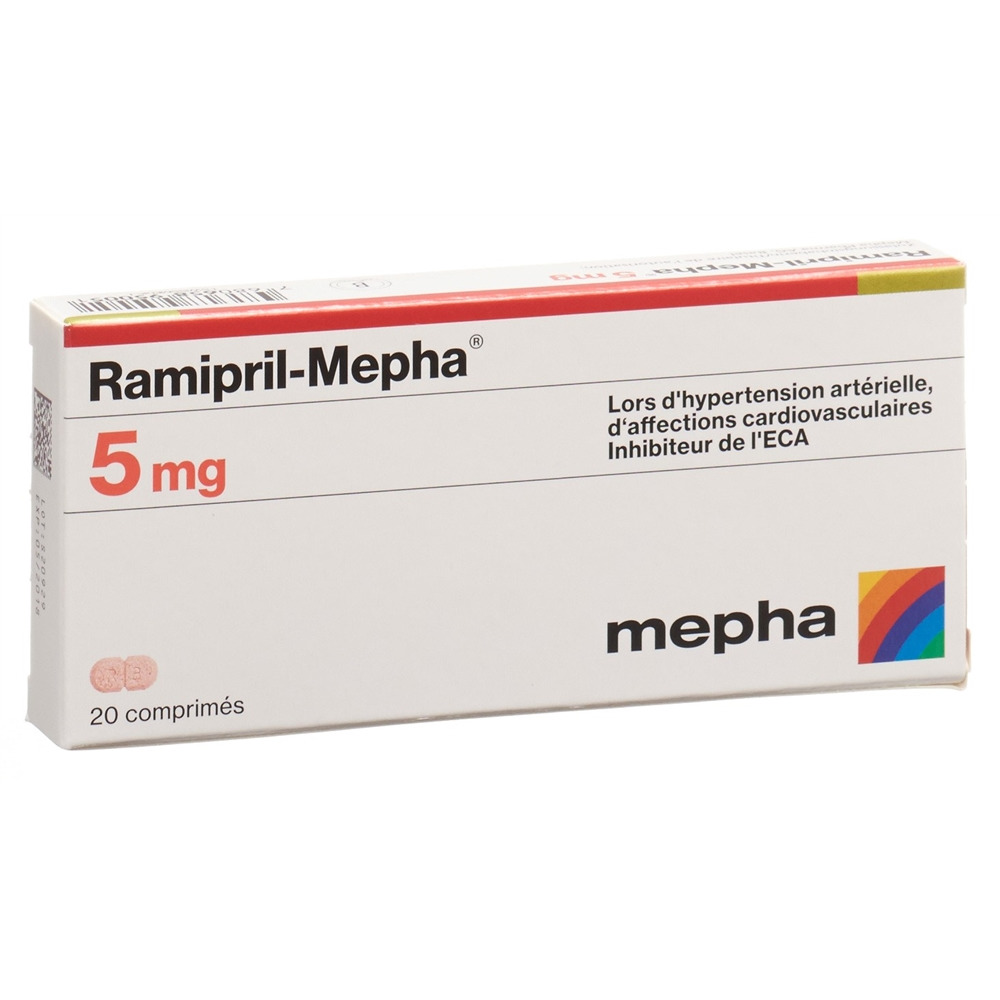 RAMIPRIL Mepha cpr 5 mg 20 pce