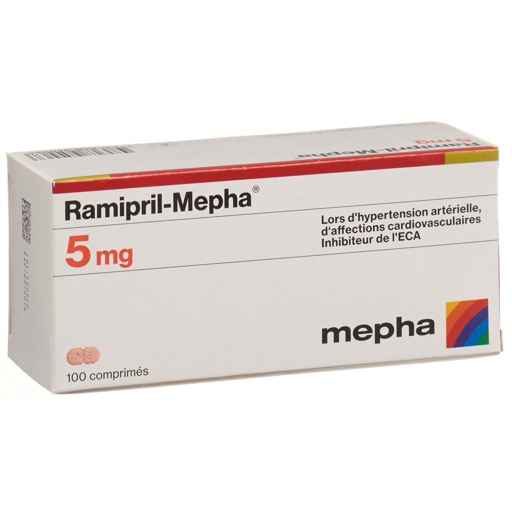 RAMIPRIL Mepha cpr 5 mg 100 pce