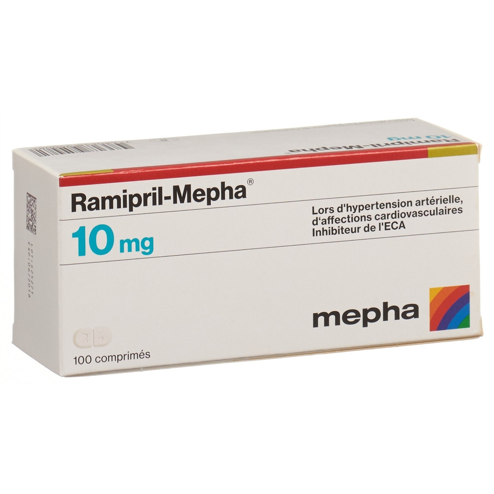 RAMIPRIL Mepha cpr 10 mg 100 pce