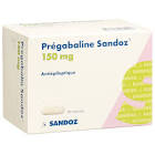 PREGABALINE Sandoz caps 150 mg 56 pce