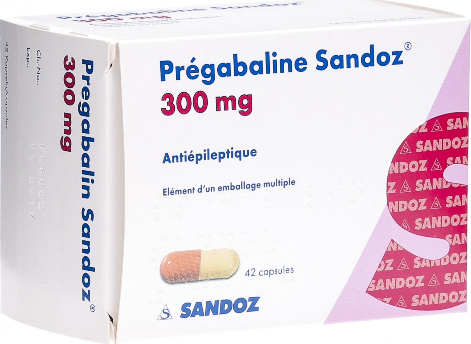 Pregabalin Sandoz 300mg, Kapseln