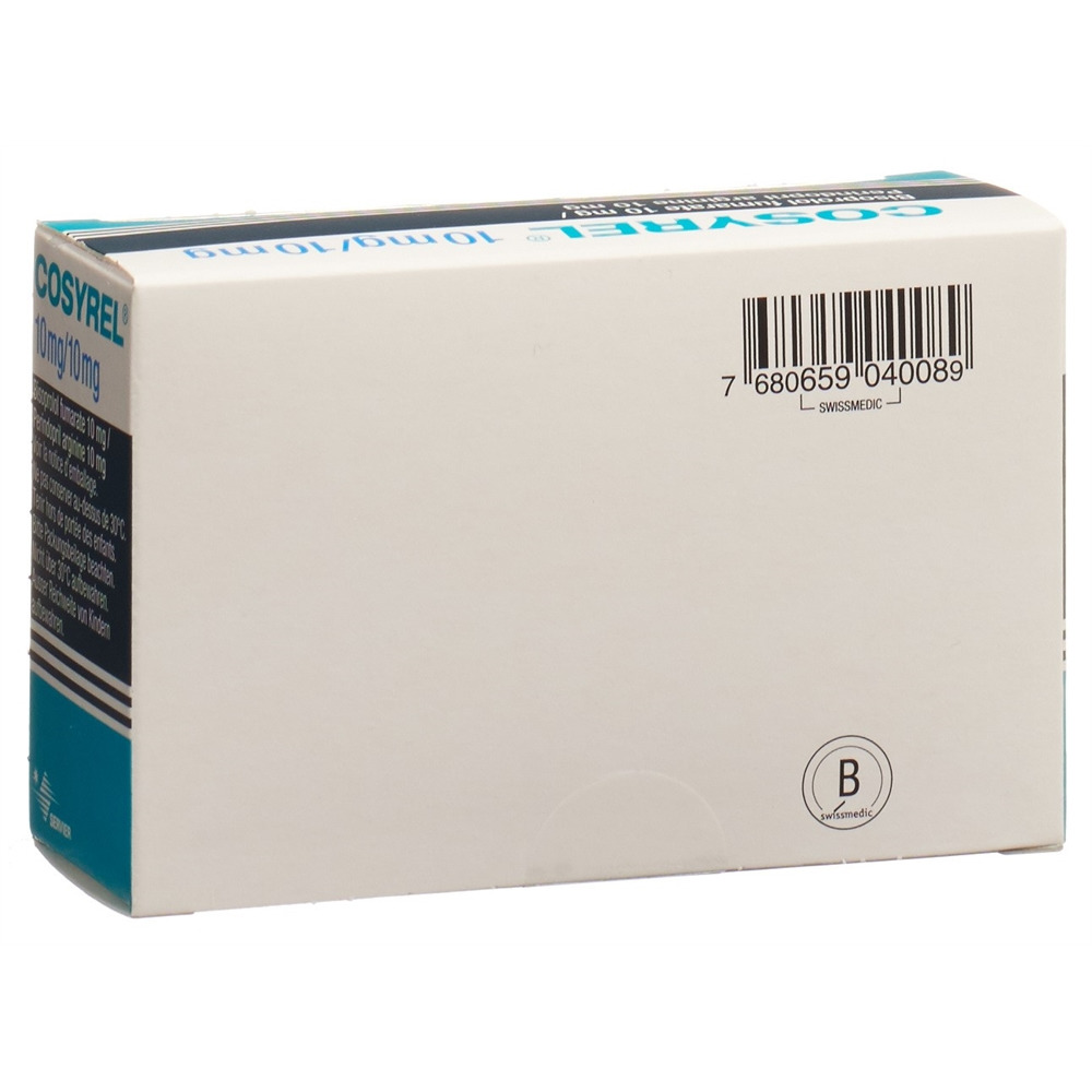 COSYREL cpr pell Biso 10mg/Pérind 10mg 3 x 30 pce
