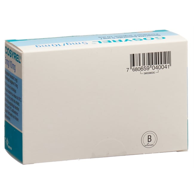 Cosyrel 10mg/10mg, comprimés pelliculés
