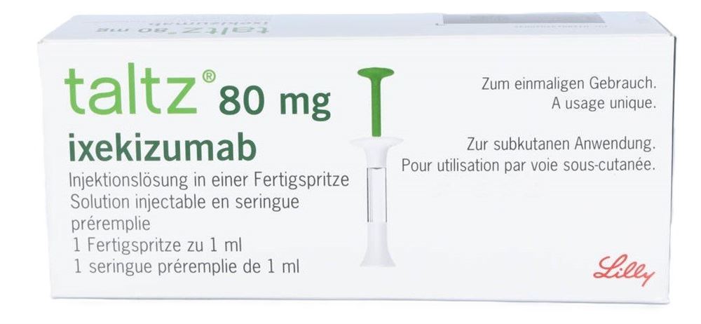 TALTZ sol inj 80 mg/ml ser pré (s citrate) 1 ml