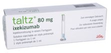 Taltz 80 mg, solution injectable en seringue préremplie