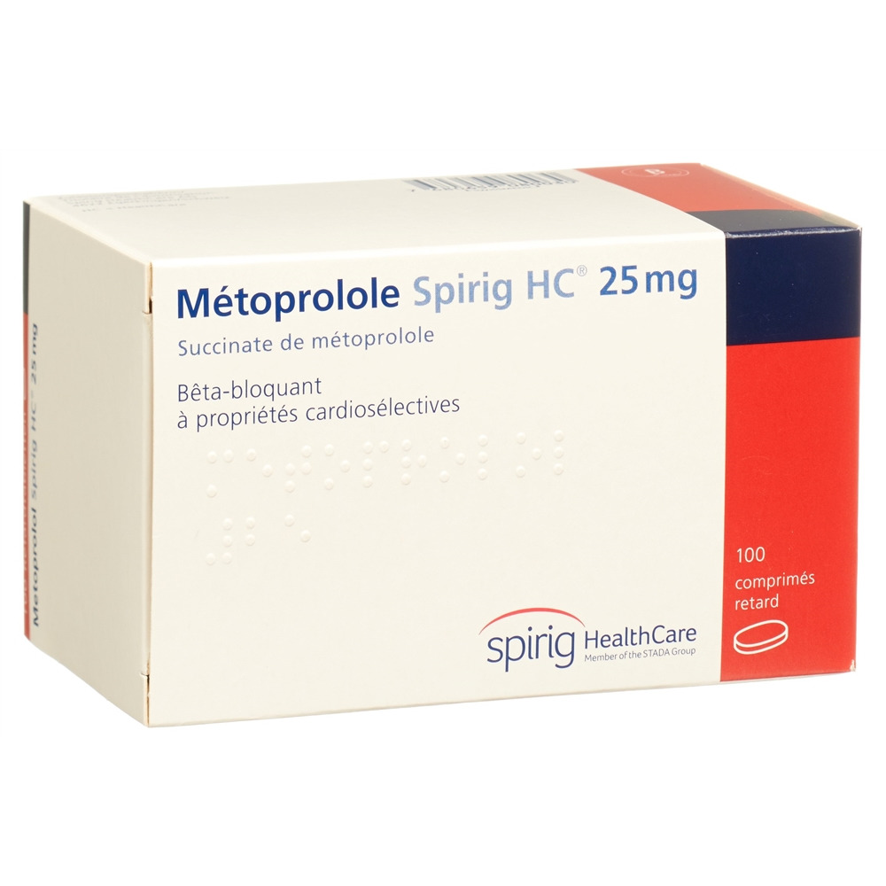 METOPROLOL Spirig HC cpr pell ret 100 mg 30 pce