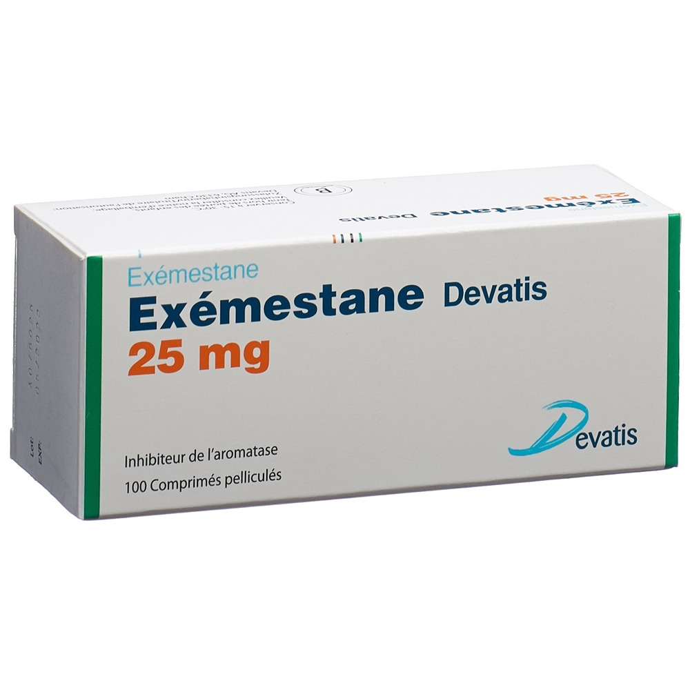EXEMESTANE Devatis cpr pell 25 mg 100 pce