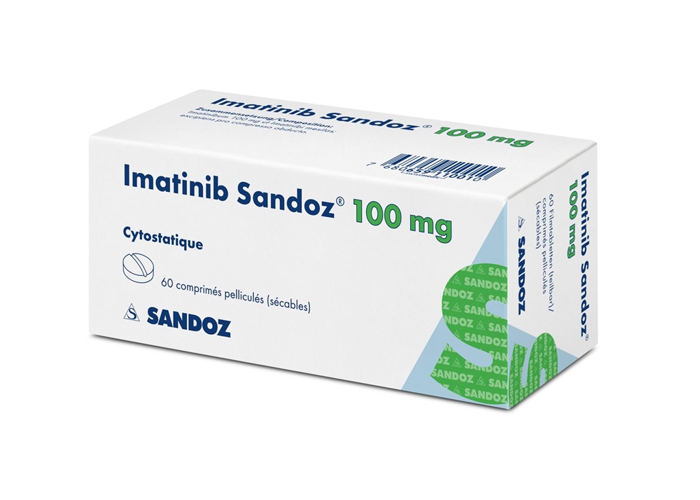 IMATINIB Sandoz cpr pell 100 mg 60 pce