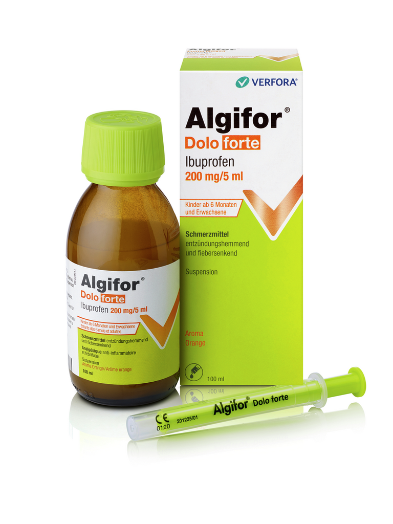 ALGIFOR Dolo forte susp 200 mg/5ml 100 ml