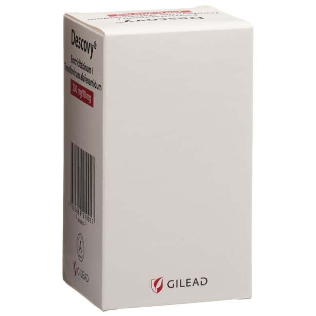 Descovy 200/10 mg, Filmtabletten