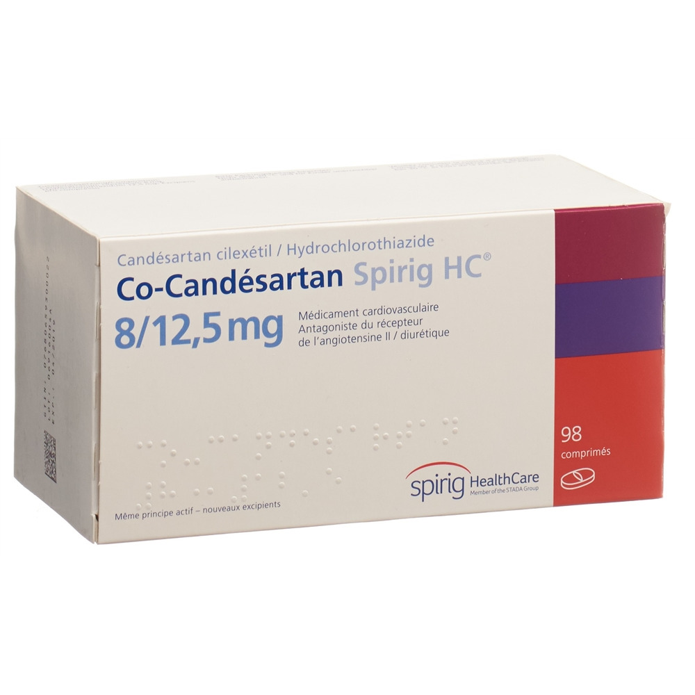 CO-CANDESARTAN Spirig HC cpr 8/12.5mg 98 pce