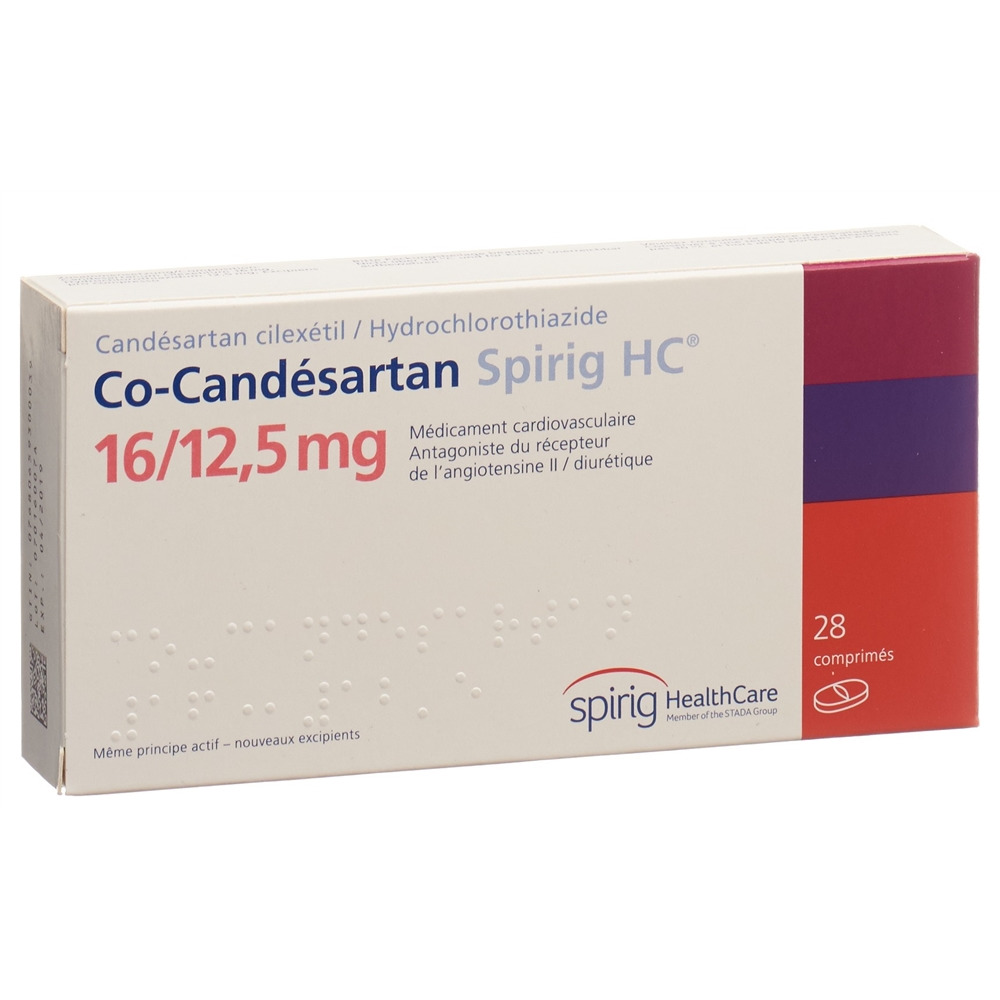 CO-CANDESARTAN Spirig HC cpr 16/12.5mg 28 pc