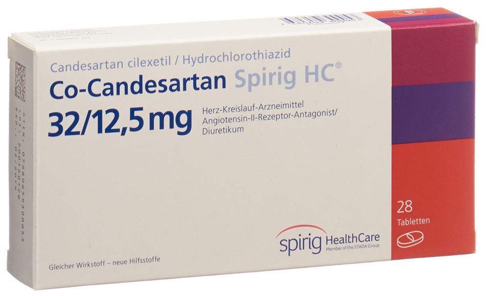 CO-CANDESARTAN Spirig HC cpr 32/12.5mg 28 pc