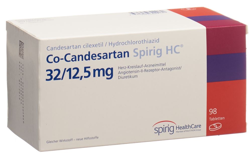 CO-CANDESARTAN Spirig HC cpr 32/12.5mg 98 pc