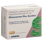 Olmesartan Plus Sandoz 20 mg/25 mg, Filmtabletten