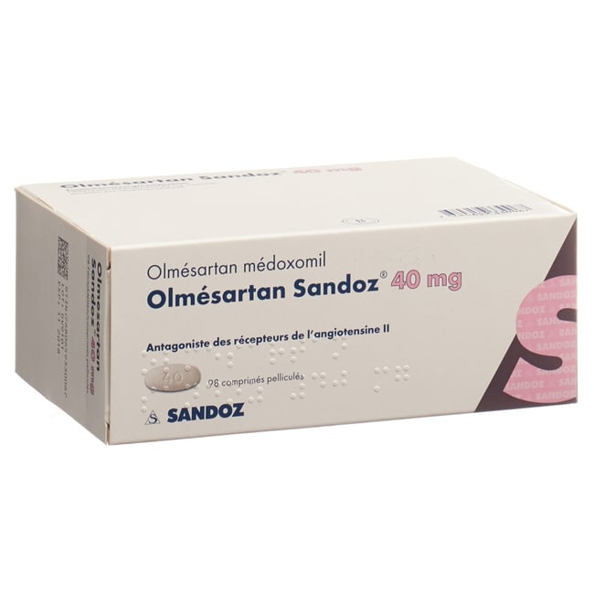 Olmesartan Plus Sandoz 40 mg/12,5 mg, Filmtabletten