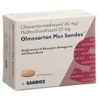 Olmesartan Plus Sandoz 40 mg/25 mg, Filmtabletten