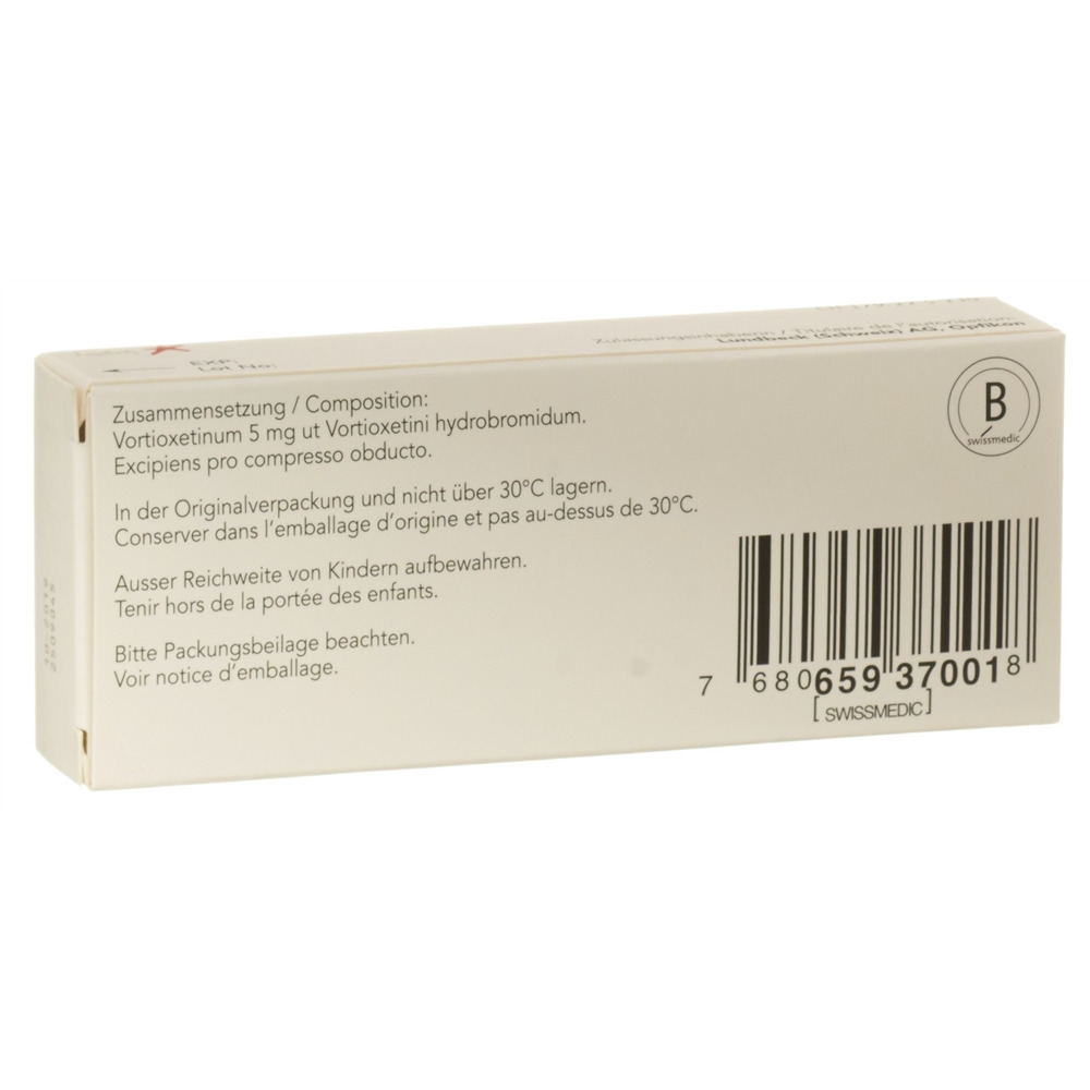BRINTELLIX cpr pellic 5 mg 28 pce
