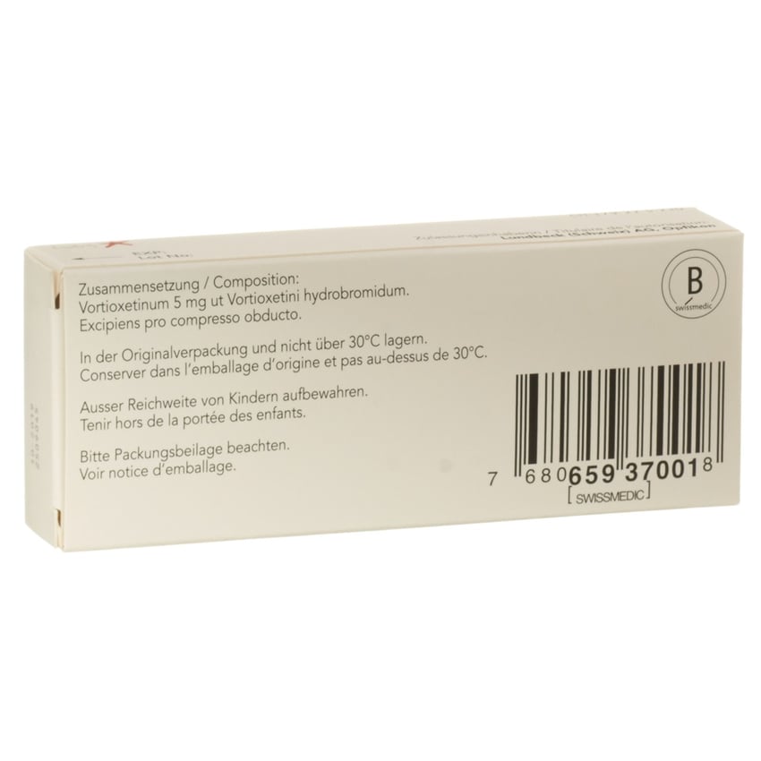 Brintellix 5 mg, Filmtabletten