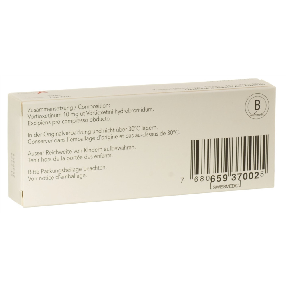 BRINTELLIX cpr pellic 10 mg 28 pce
