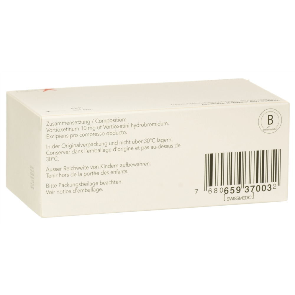 BRINTELLIX cpr pellic 10 mg 98 pce