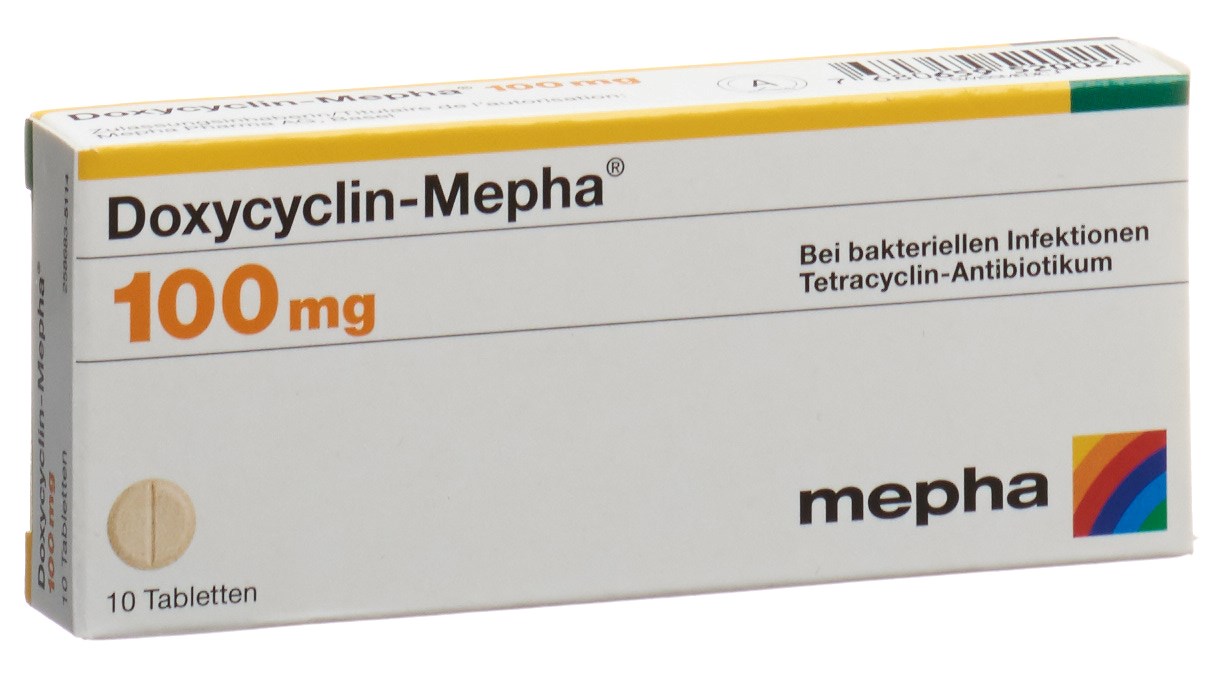 DOXYCYCLIN Mepha cpr 100 mg 20 pce