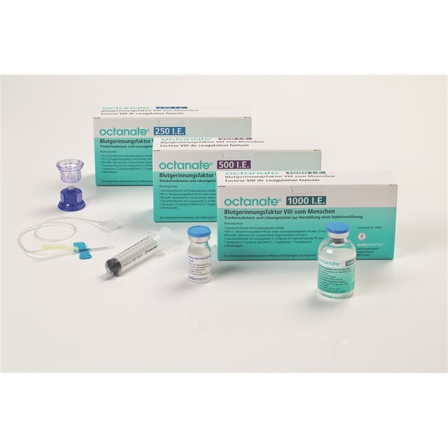 ADYNOVI subst sèche 500 UI/5ml cum solv set