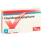 CLOPIDOGREL axapharm cpr pell 75 mg 28 pce