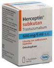 Herceptin subkutan 600mg/5ml, Lösung zur subkutanen Injektion