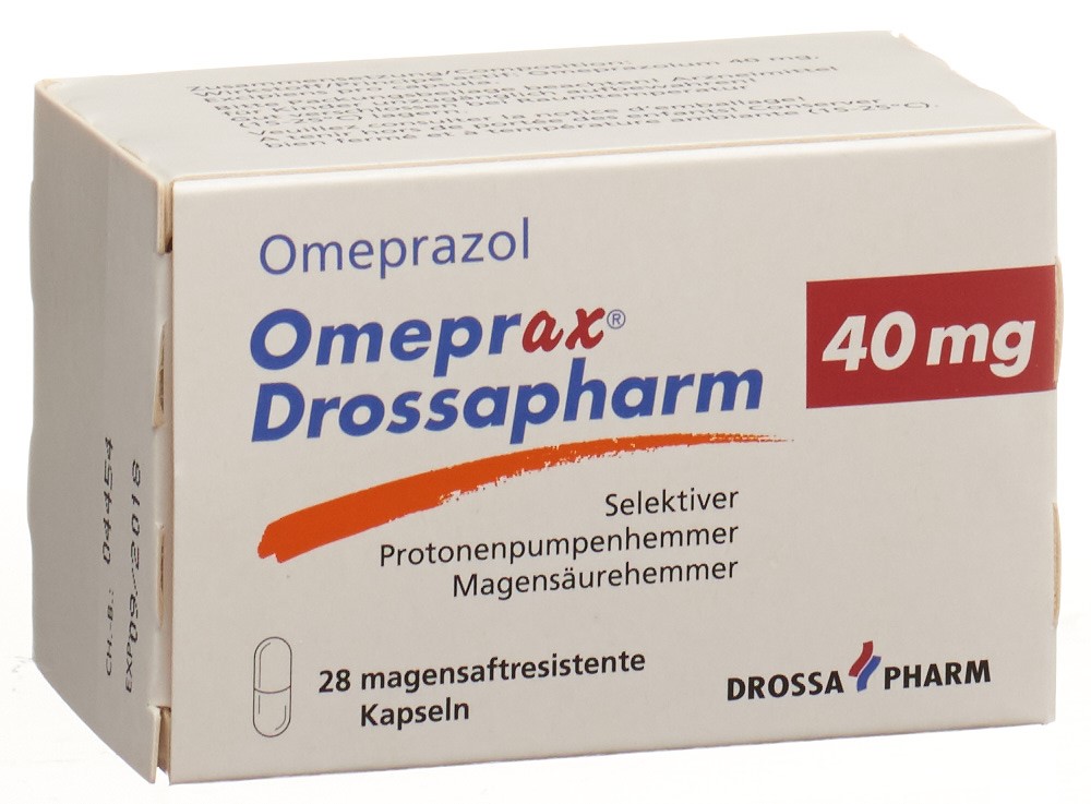 OMEPRAX Drossapharm caps 40 mg bte 56 pce