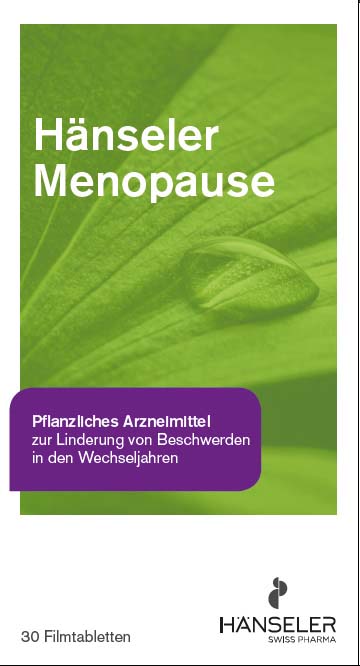 HÄNSELER Menopause cpr pell 30 pce