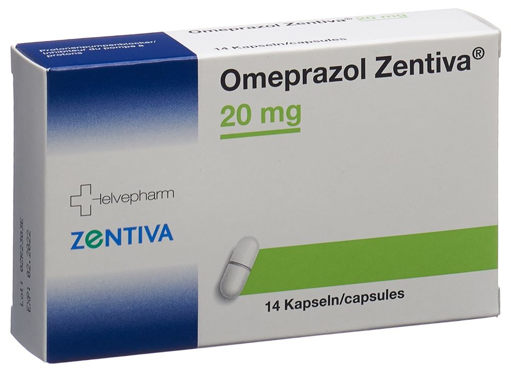 OMEPRAZOL Zentiva caps 20 mg 14 pce