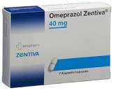 Omeprazol Zentiva 40 mg, Kapseln
