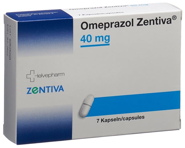 Omeprazol Zentiva 40 mg, Kapseln