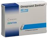 Omeprazol Zentiva 40 mg, Kapseln