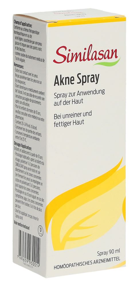 Similasan Akne Spray, Spray zur Anwendung auf der Haut