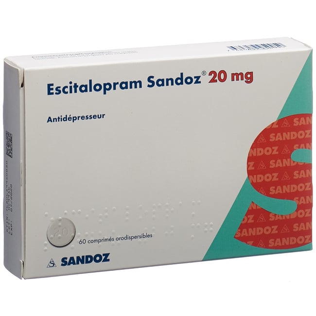 Escitalopram Sandoz 10 mg, Schmelztabletten
