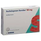 ESCITALOPRAM Sandoz cpr orodisp 20 mg 30 pce