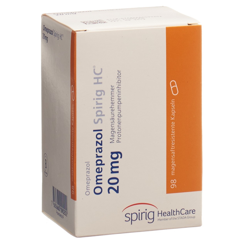 Omeprazol Spirig HC 20 mg, Kapseln