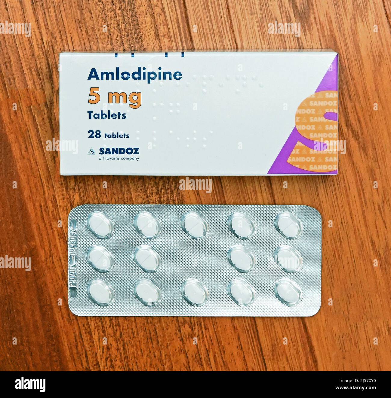 AMLODIPINE VALSARTAN Sandoz cpr pell 5/80 98 pce