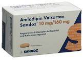 Amlodipin Valsartan Sandoz 10mg/160mg, Filmtabletten