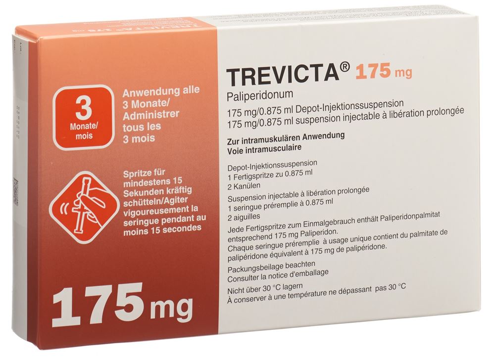 TREVICTA susp inj 175 mg/0.875ml ser pré 0.875 ml