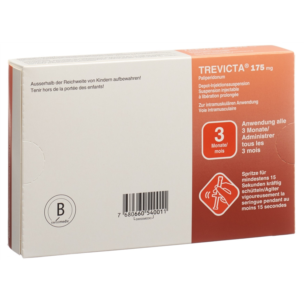 TREVICTA susp inj 175 mg/0.875ml ser pré 0.875 ml