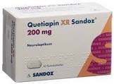 Quetiapin XR Sandoz 200mg, Retardtabletten