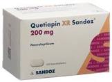 Quetiapin XR Sandoz 200mg, Retardtabletten